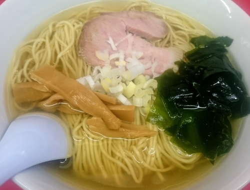 「塩らーめん （記念価格３９０円）＋大盛り」@らーめん えんやの写真