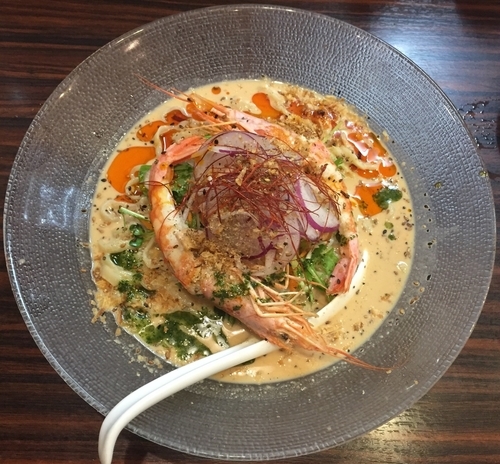 「あけどや夏麺第3弾胡麻味噌冷やし麺950円」@らー麺 あけどやの写真