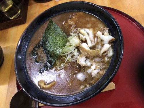 「かすそば」@中華そば くりの木 伊奈店の写真