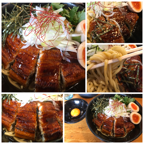 「【お盆限定】うなぎまぜそば 750円」@麺屋 鶏口の写真