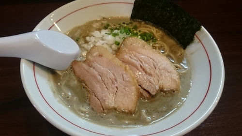 「濃厚煮干そば（800円）＋油そば（200円）」@零一弐三の写真