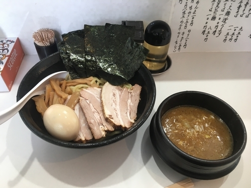 「濃厚魚介つけ麺」@麺匠 白金の写真