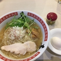 夏季限定 温玉冷やし鶏塩麺 850円 他色々