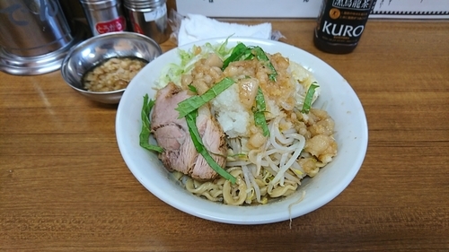 「おろし油そば」@ラーメンの店 どでん 北浦和店の写真