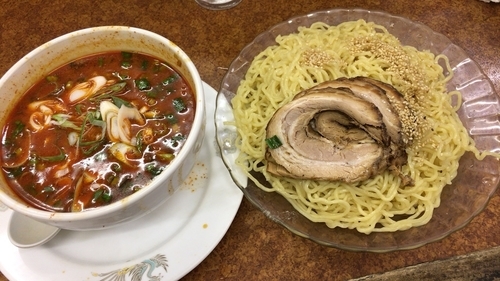 「四川風担々麺つけ麺」@時ちゃんラーメンの写真