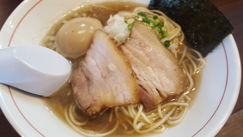 「煮干そば 淡麗＋油そば（和え玉)」@零一弐三の写真