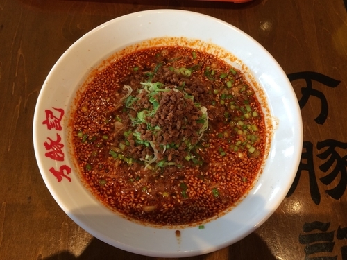 「紅麻辣担々麺」@万豚記 ララガーデン春日部店の写真