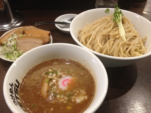 「つけめん(大盛)肉増し」@つけめん102 川口店の写真