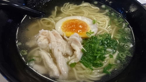 「旨だし鶏塩ラーメン」@はま寿司 印西西の原店の写真