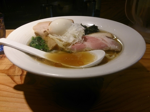 「味玉白出汁そば」@麺処 篠はらの写真