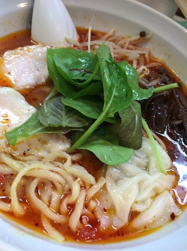 「【夏季限定】トマトの酸辣湯麺 ７５０円」@桜台らぁ麺 美志満の写真