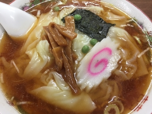 「ワンタンメン」@多万里食堂の写真