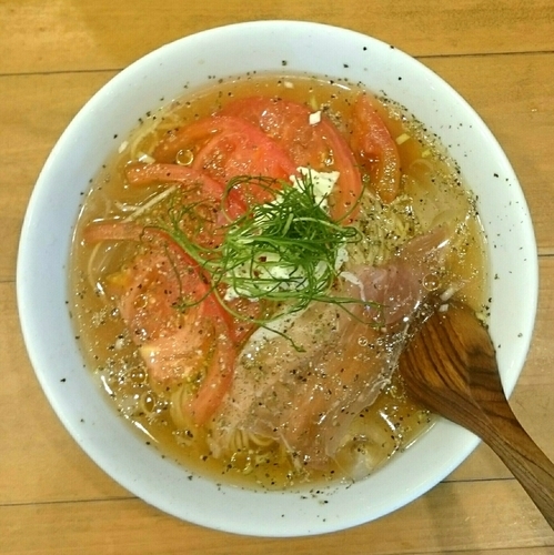 「イタリアン風フルルの冷しSOBA【夏季限定】」@麺屋 Hulu-luの写真