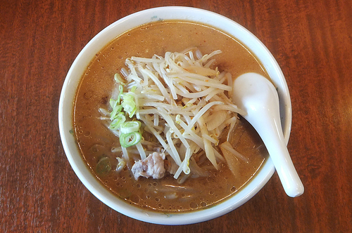 「味噌ラーメン(大盛り)」@栄楽飯店の写真