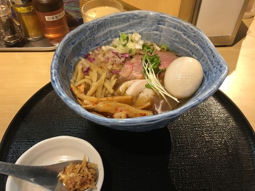「特製東京軍鶏そば」@つけ麺 たけもとの写真
