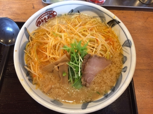 「濃厚ネギらーめん」@ゆきむら亭 神立店の写真