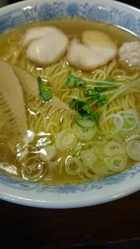 「鶏そば一番絞り 塩」@中華そばつけそば 千思萬考の写真