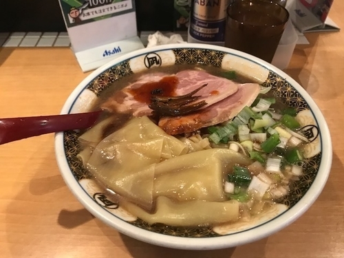 「すごい煮干ラーメン」@すごい煮干ラーメン凪 新宿ゴールデン街店 別館の写真