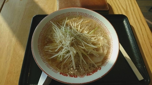 「ネギラーメン」@GANJA RAMENの写真