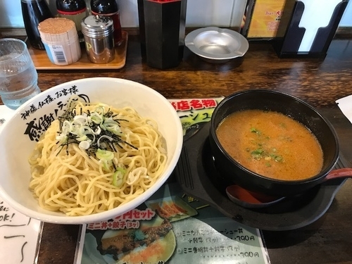 「濃厚みそつけ麺」@らーめん神月の写真