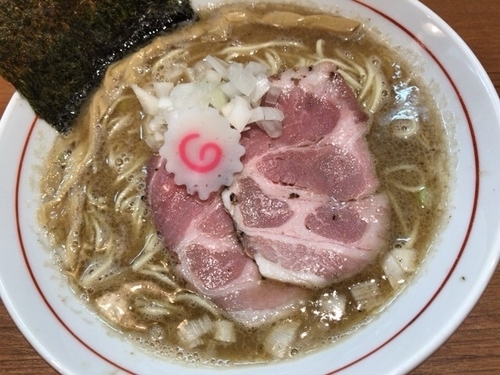 「塩煮干そば(期間限定)細麺変更」@煮干中華そば 鈴蘭 中野店の写真