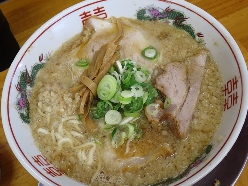 「せあぶら　中あぶら　中」@中華そば ひらこ屋の写真