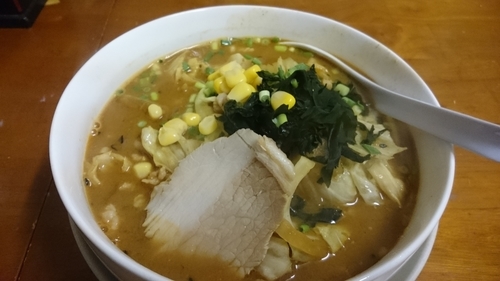 「味噌辛ラーメン（650円）」@味香美の写真