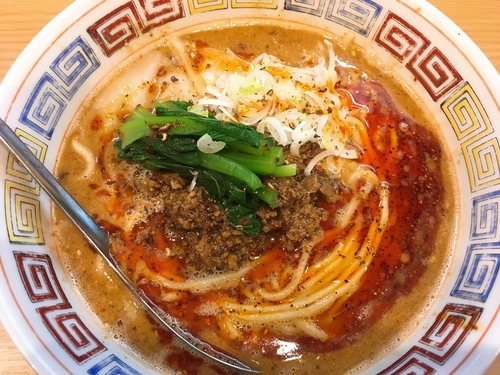 「担々麺 800円」@ほっこり中華そば もつけの写真