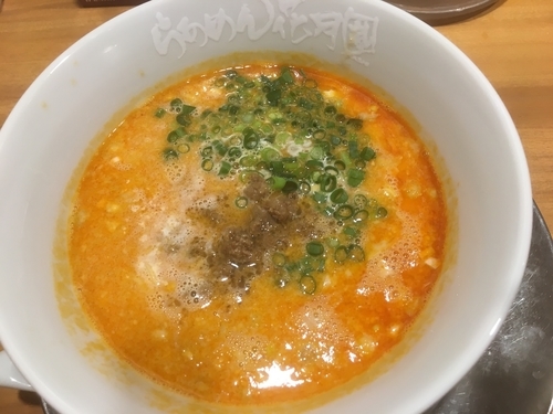 「鳴龍 担担麺840円」@らあめん花月嵐 三鷹南口店の写真