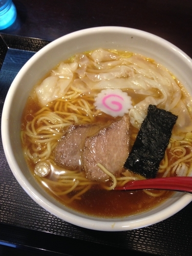 「ワンタン麺」@中華蕎麦 金魚の写真