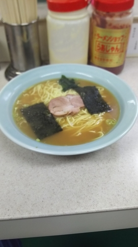「ラーメン＋ライス」@ラーメンショップ つきみ野店の写真