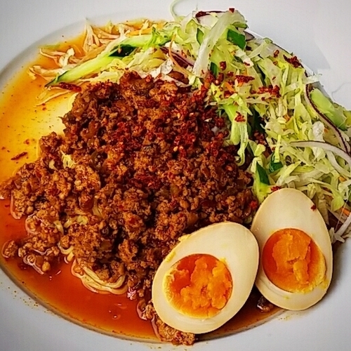 「【期間限定】冷やし麻辣麺　１０６２円」@COCO′S 石岡玉里店の写真