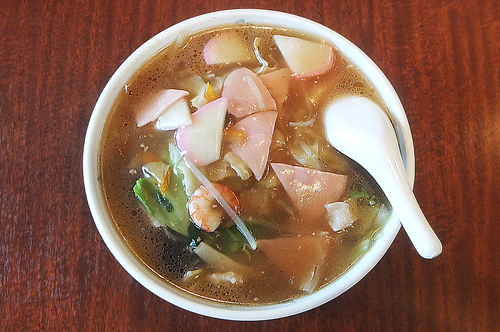 「チャンポン(大盛り)」@栄楽飯店の写真