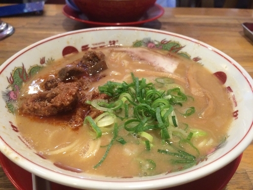 「牛すじラーメン」@天下一品 総本店の写真