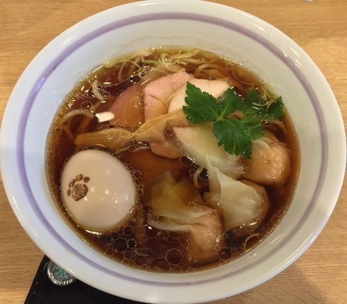 「特製中華そば（￥1000）」@手打中華そば 大賀110の写真