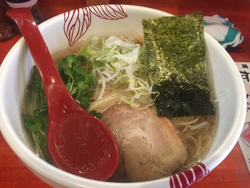 「しおらーめん」@麺処 あす花の写真