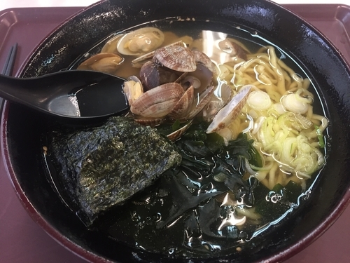 「あさり塩ラーメン」@府中運転免許試験所B1食堂の写真