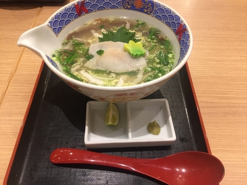 「ふぐだし潮ラーメン」@ふぐだし潮 八代目けいすけ 東急プラザ銀座店の写真
