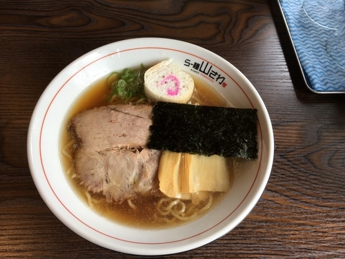 「あっさり煮干ラーメン」@らー麺 山さわの写真