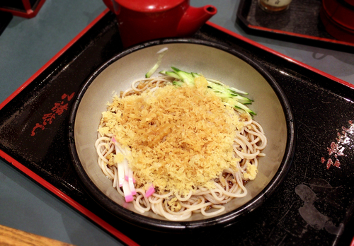 「冷やしたぬき(310円)」@小諸そば 銀座木挽町店の写真