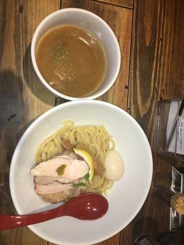 「鶏白湯つけ麺」@麺屋 翔 西新宿本店の写真