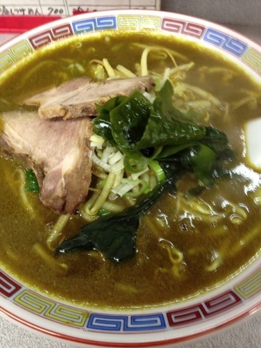 「カレーラーメン」@味の大王 室蘭本店の写真