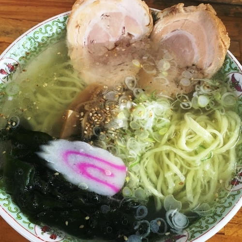 「塩ラーメン」@手打ちラーメン 丸富の写真
