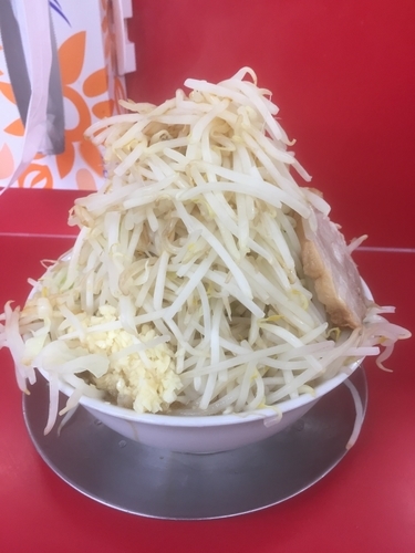 「ラーメン(野菜ダブル、ニンニク）」@ジャンクガレッジ 坂戸塚越店の写真