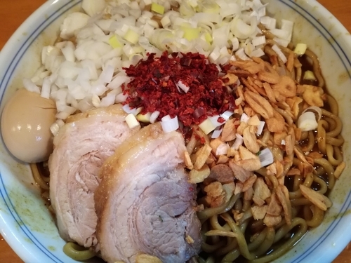 「【限定Ｂ】牛脂カレーそば（特盛）」@ファットンの写真