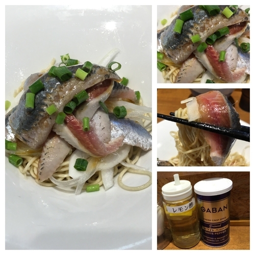 「いわしそば 390円」@寿製麺よしかわ 川越店の写真