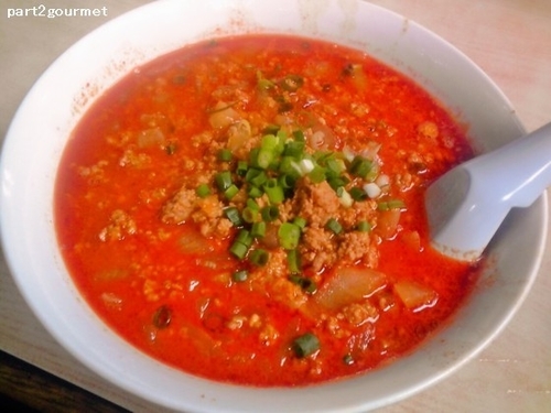「勝浦タンタン麺 (800円)」@お食事処 しんでんの写真