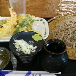 もりそば＋天ぷら（ランチメニュー１）