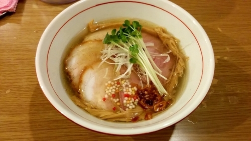 「しおチャーシュー」@地球の中華そばの写真