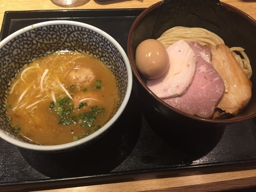 「特製濃厚魚介つけ麺」@麺屋 一燈の写真